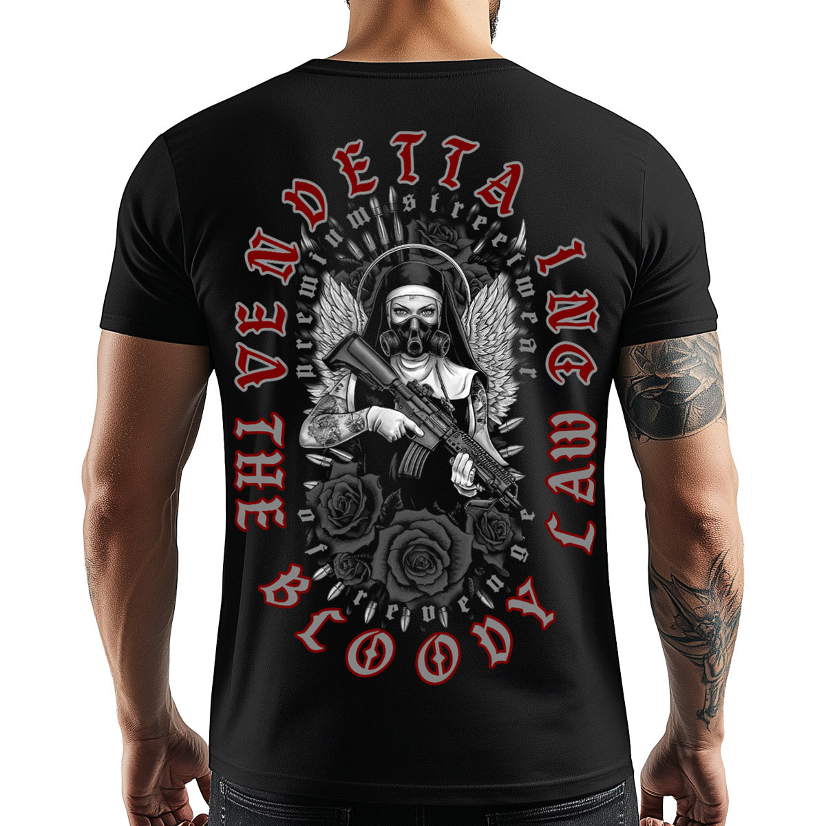 Vendetta Inc. Shirt Bloody schwarz VD-1493