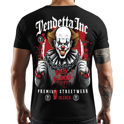 Vendetta Inc. Shirt Bad Blood Clown schwarz VD-1492
