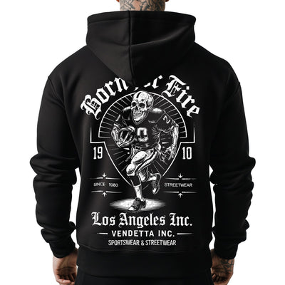 Vendetta Inc. Kapuzenpullover Born schwarz VD-4078