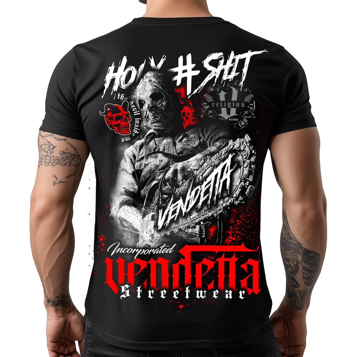 Vendetta Inc. Shirt Chain Cutter schwarz VD-1500
