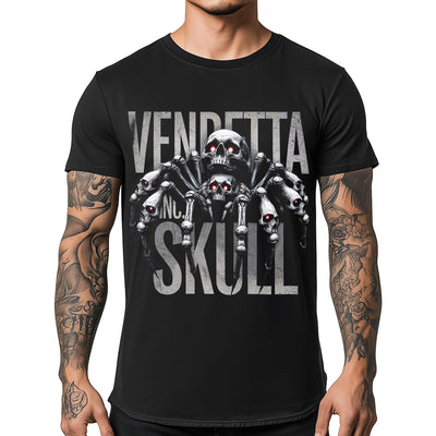 Vendetta Inc. Shirt Spider schwarz VD-1530