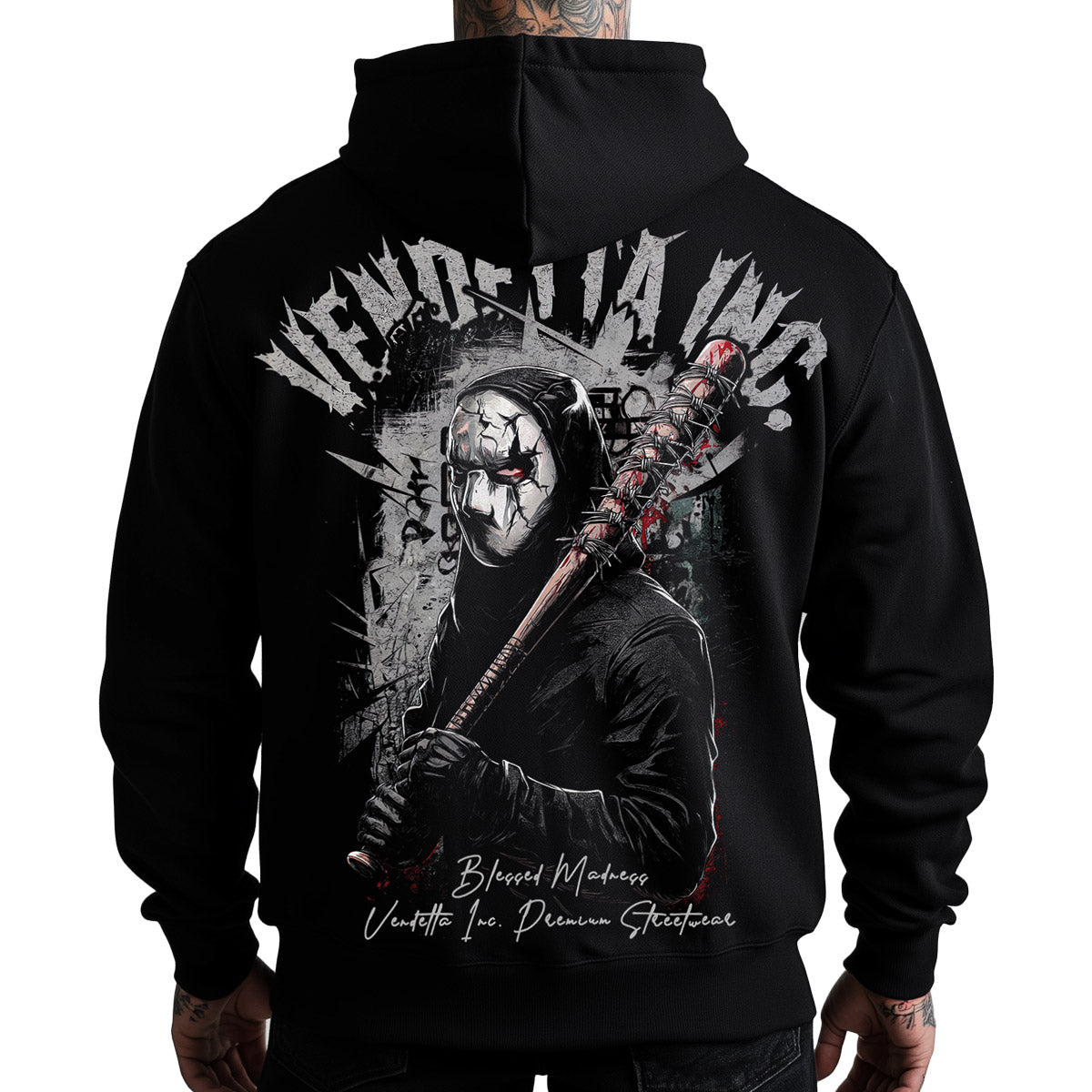 Vendetta Inc. Kapuzenpullover Masks Men schwarz VD-4085