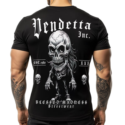Vendetta Inc. Shirt Skull XXX schwarz VD-1524