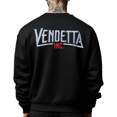 Vendetta Inc. Sweatshirt Logo Stick schwarz VD-4089