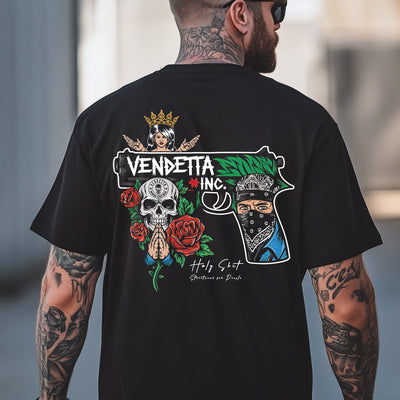 Vendetta Inc. Shirt Inked schwarz VD-1575