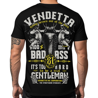 Vendetta Inc. Shirt Dark Gentleman schwarz VD-1228