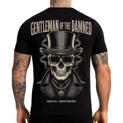 Vendetta Inc. Shirt Gentleman of the Damned schwarz