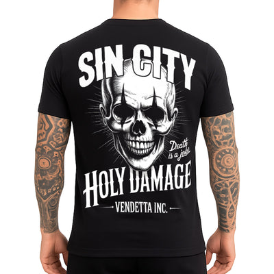 Vendetta Inc. Shirt Clown Skull schwarz