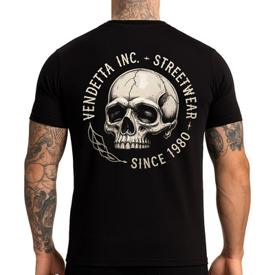 Vendetta Inc. Shirt Heritage Skull schwarz