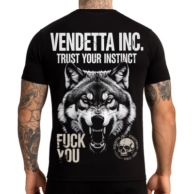 Vendetta Inc. Shirt Trust Your Instinct schwarz