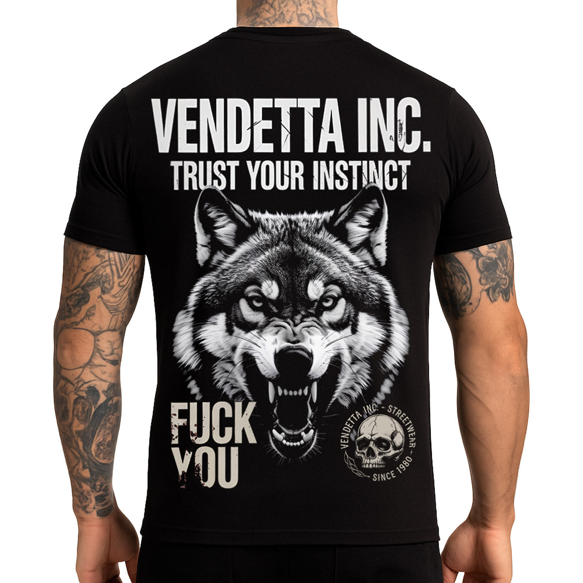 Vendetta Inc. Shirt Trust Your Instinct schwarz
