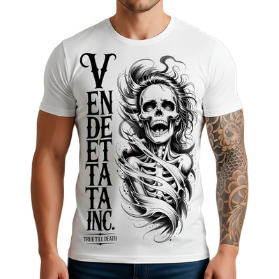 Vendetta Inc. Shirt True Till Death weiß