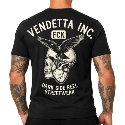 Vendetta Inc. Shirt Dark Side Crow schwarz