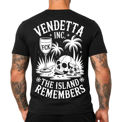 Vendetta Inc. Shirt Skull Island schwarz