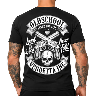Vendetta Inc. Shirt Oldschool Loyal schwarz