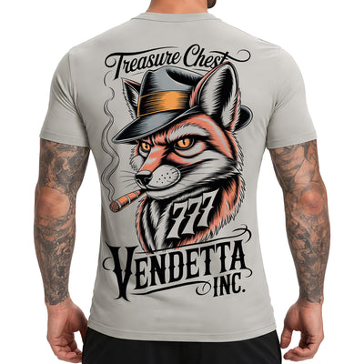 Vendetta Inc. Shirt Treasure Chest Stone Grey