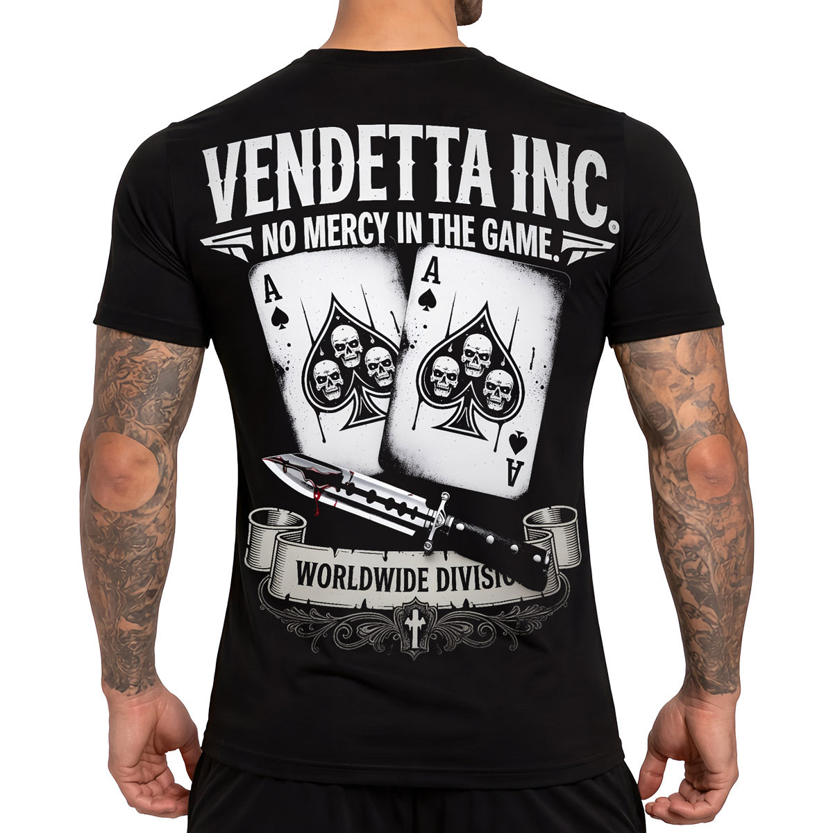 Vendetta Inc. Shirt Ace Division schwarz