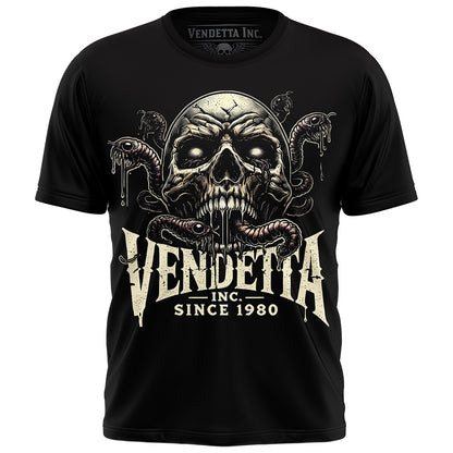 Vendetta Inc. Shirt Skull Viper schwarz