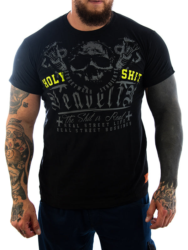 Vendetta Inc. Shirt Holy Shit schwarz VD-1153