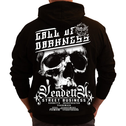 Vendetta Inc. Hoodie  Call of Darkness schwarz VD-4049