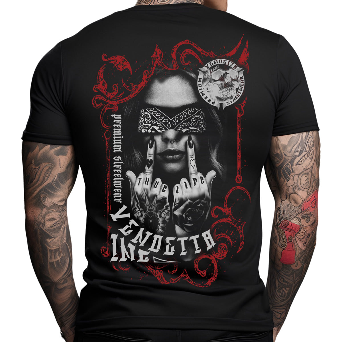 Vendetta Inc. Shirt Hater 2.0 schwarz