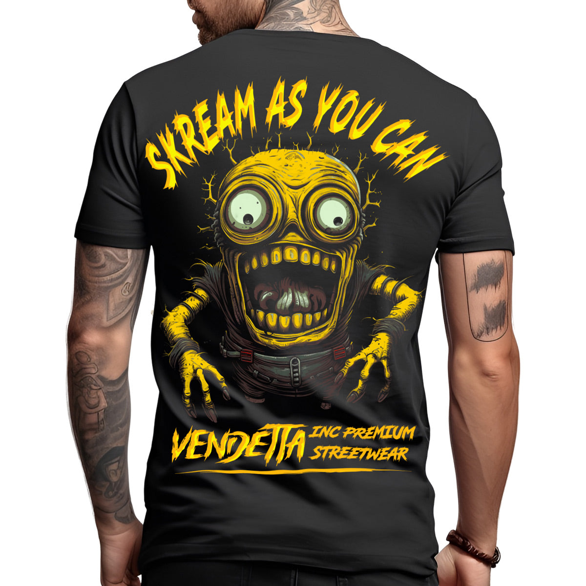 Vendetta Inc. Shirt Skream as you Can schwarz