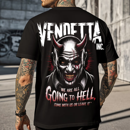 Vendetta Inc. Shirt Devils Grin schwarz VD-1558