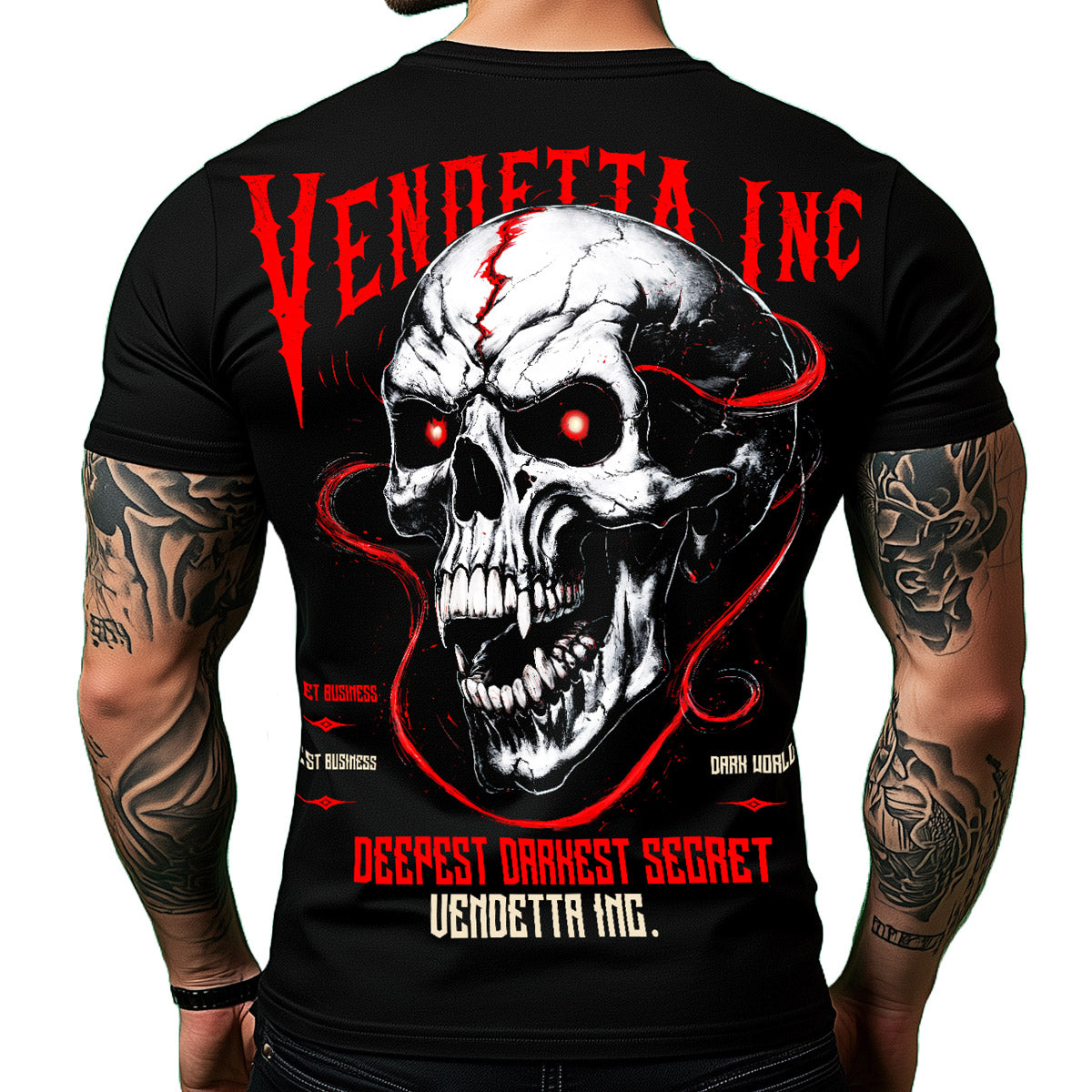 Vendetta Inc. Shirt Secret schwarz