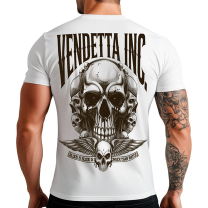 Vendetta Inc. Shirt Skull Empire weiß VD-1572