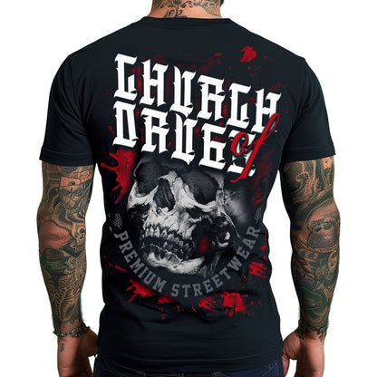 Vendetta Inc. Shirt Skull Church schwarz