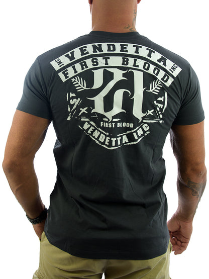 Vendetta Inc. Shirt First Blood 3 grau 1179