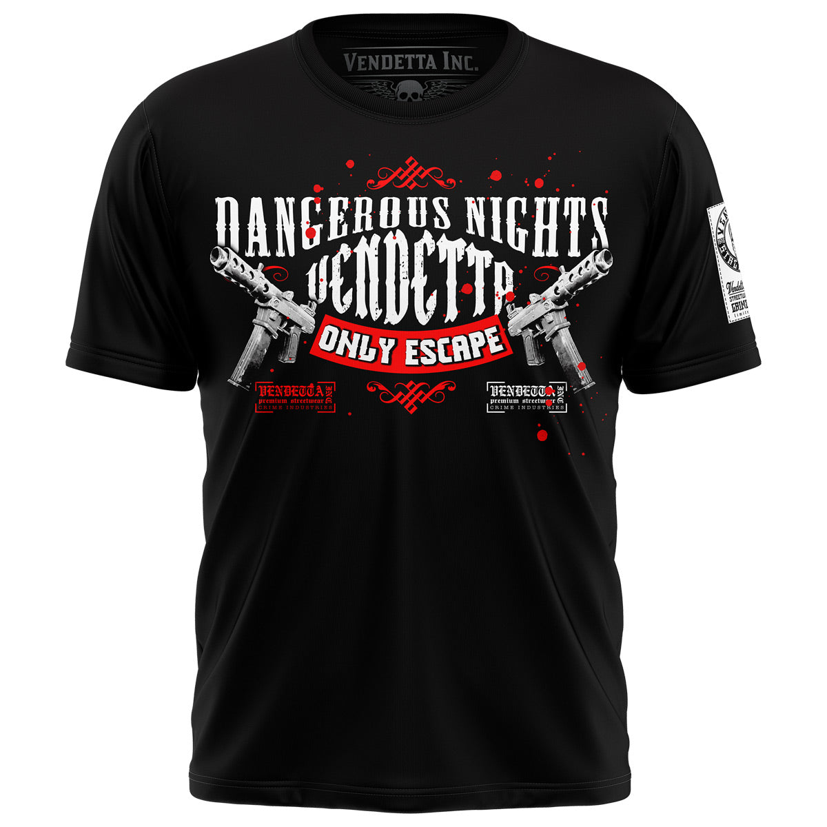 Vendetta Inc. Herren T-Shirt schwarz Dangerous