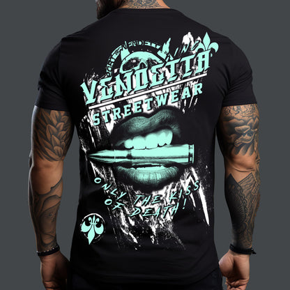 Vendetta Inc. Shirt Only Kiss schwarz