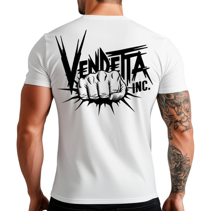 Vendetta Inc. Shirt Fist weiß VD-1574