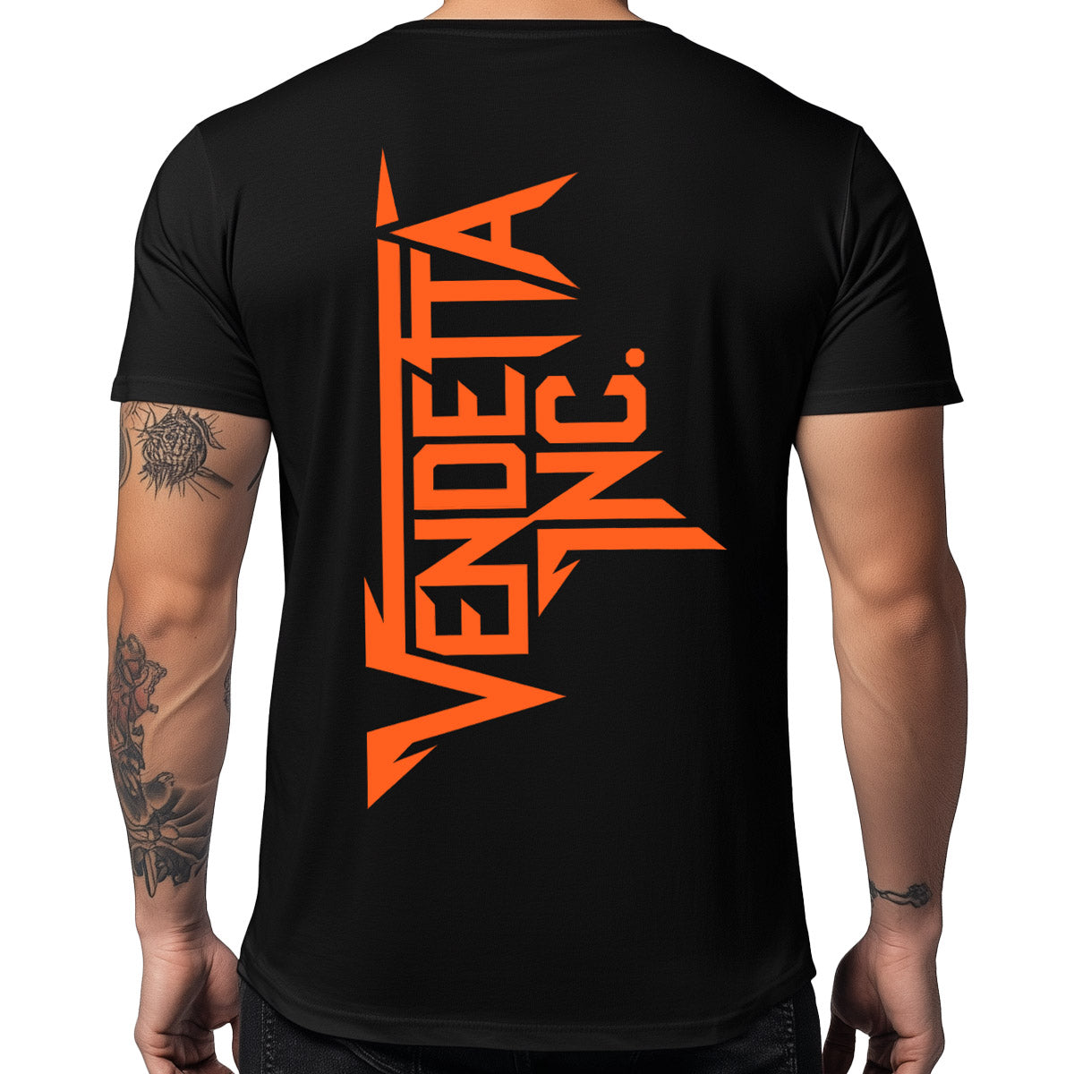 Vendetta Inc. Shirt Logo V schwarz VD-1552