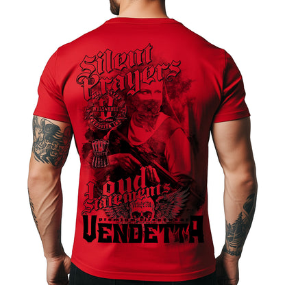 Vendetta Inc. Shirt Prayers rot VD-1541