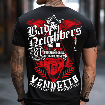 Vendetta Inc. shirt black Money Crew VD-1342