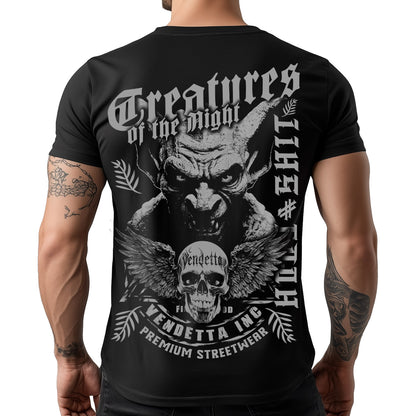 Vendetta Inc. Shirt Creatures 2.0 schwarz