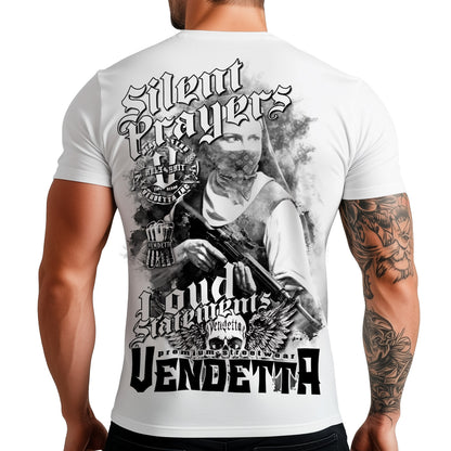 Vendetta Inc. Shirt Prayers weiß VD-1542