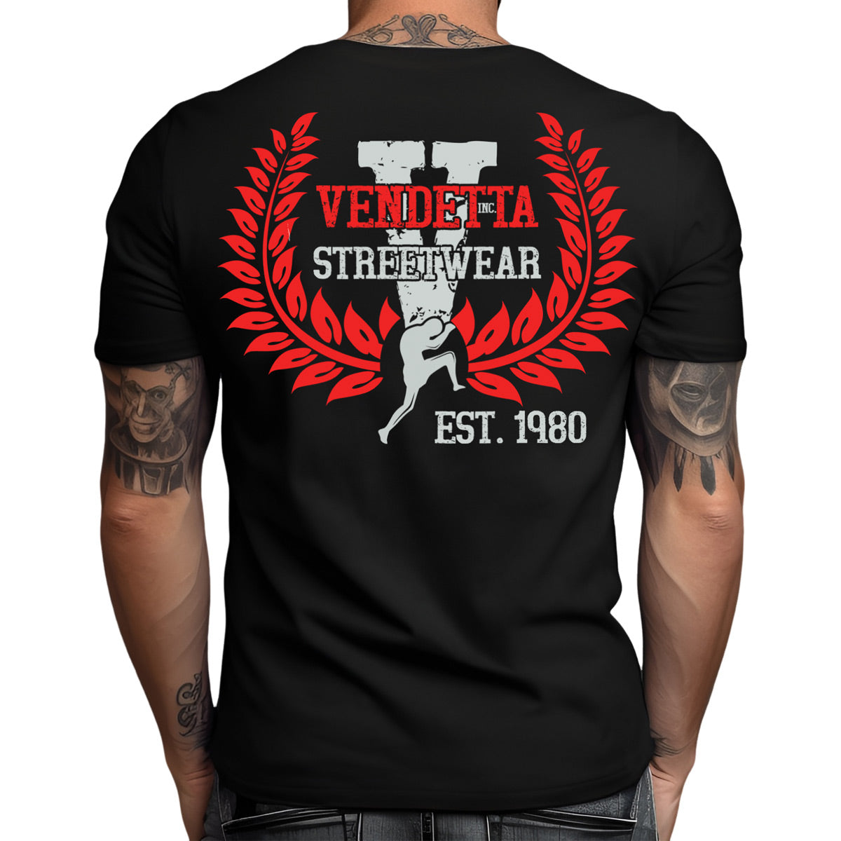 Vendetta Inc. Shirt Two Blood schwarz