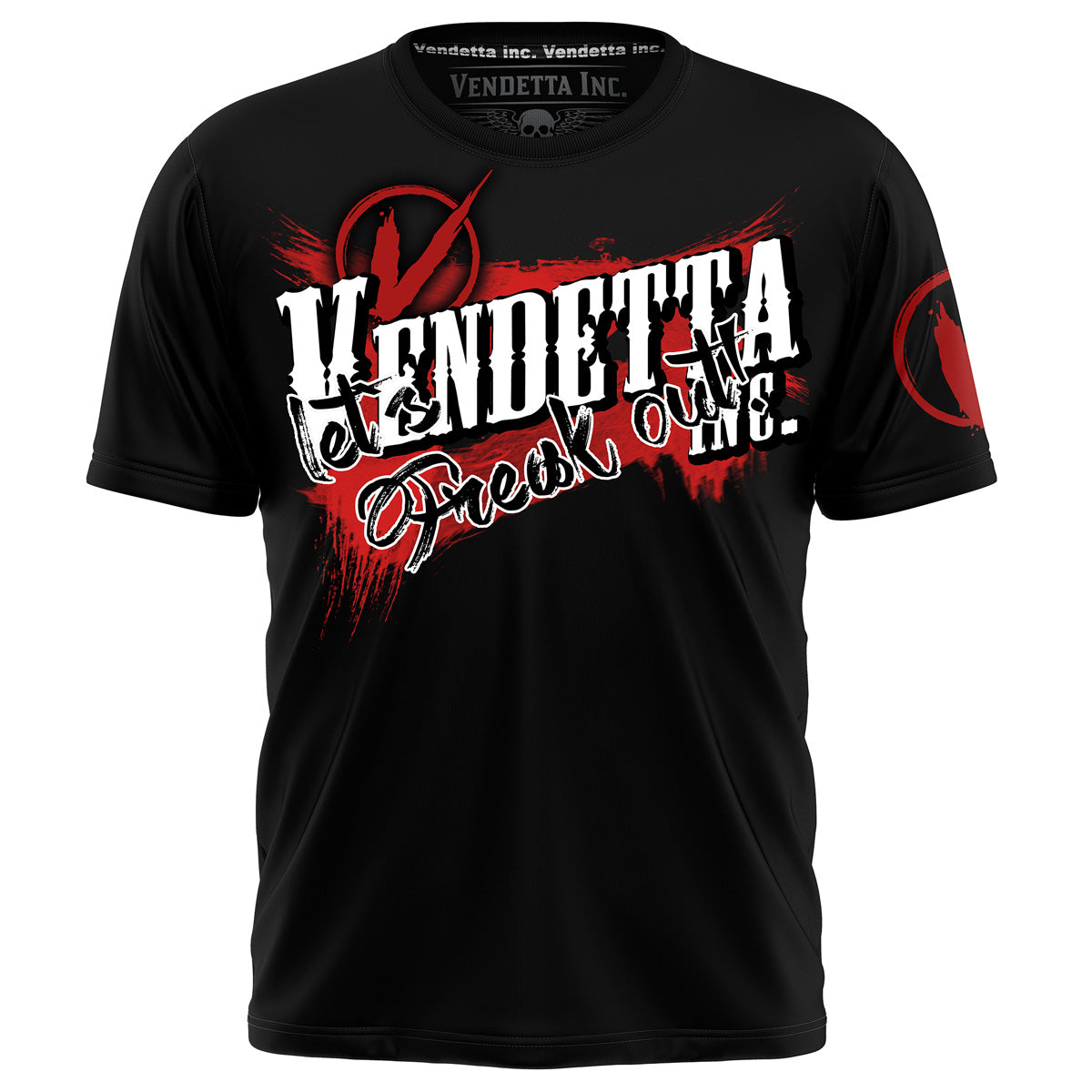 Vendetta Inc. Shirt Freak-Out 1033 schwarz
