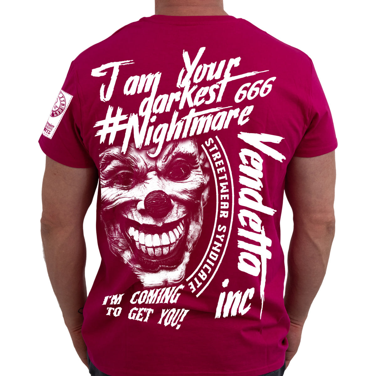 Vendetta Inc. Shirt Nightmare fuchsia VD-1316