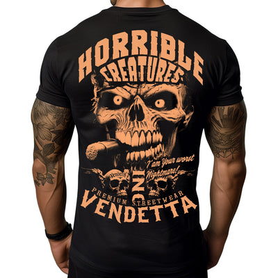 Vendetta Inc. Shirt Horrible Skull schwarz VD-1441