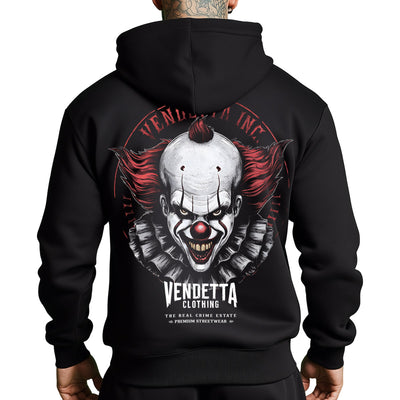Vendetta Inc. Hoodie Playing Clowns schwarz VD-4066