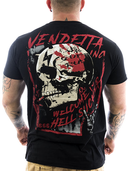 Vendetta Inc. Shirt Hell Skull 1039 black