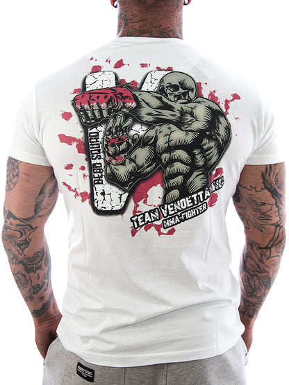 Vendetta Inc. Shirt Team MMA 1115 weiß