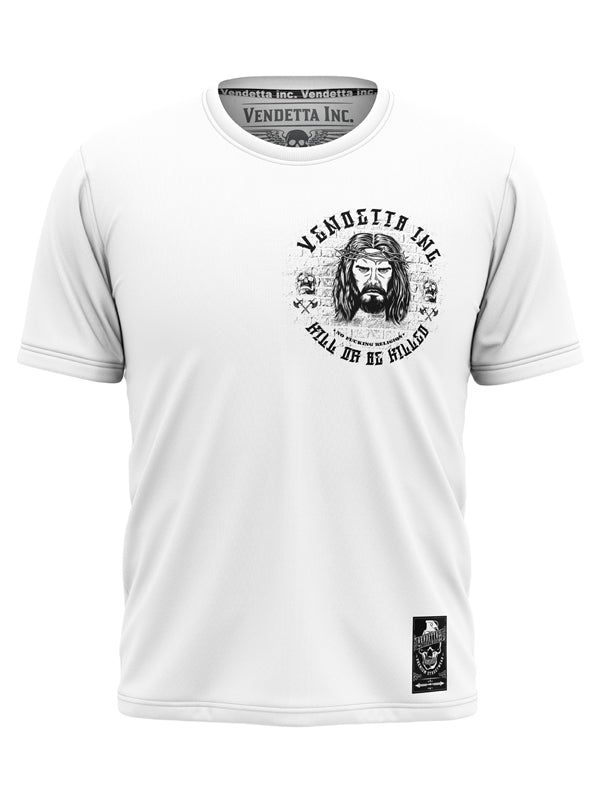 Vendetta Inc. Shirt Jesus weiß VD-1094