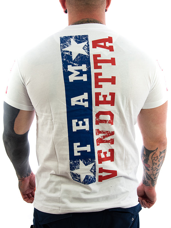 Vendetta Inc. Shirt Powerful white VD-1156