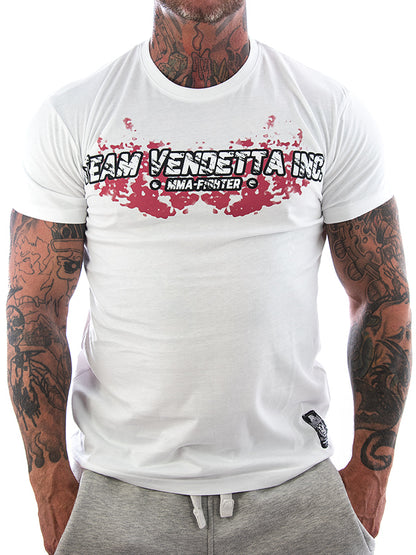 Vendetta Inc. Shirt Team MMA 1115 white