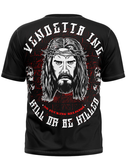 Vendetta Inc. Shirt Jesus black VD-1094